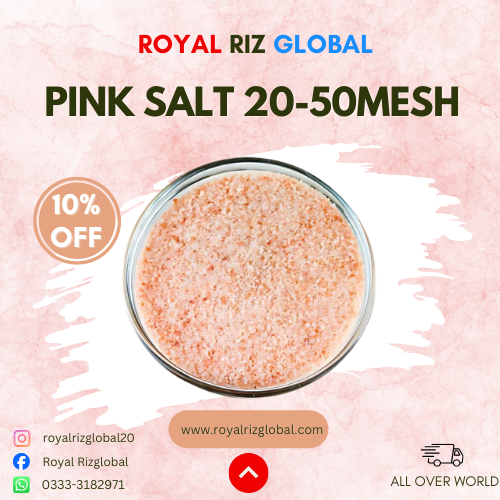 Pink Salt 20-50 Mesh
