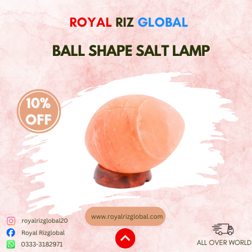 Ball Shaped Salt Lamp